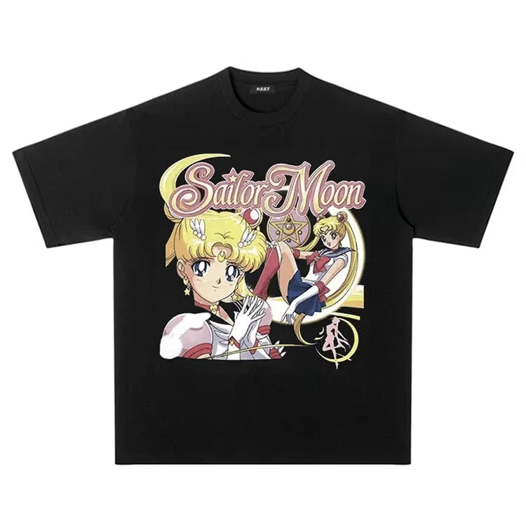 New Pretty Soldier Girl T-shirt - Women's Summer Cartoon Print Top - Large Size - Pure Cotton Short Sleeve Shirt
New Pretty Soldier Girl T-shirt - Women's Summer Cartoon Print Top - Large Size - Pure Cotton Short Sleeve Shirt