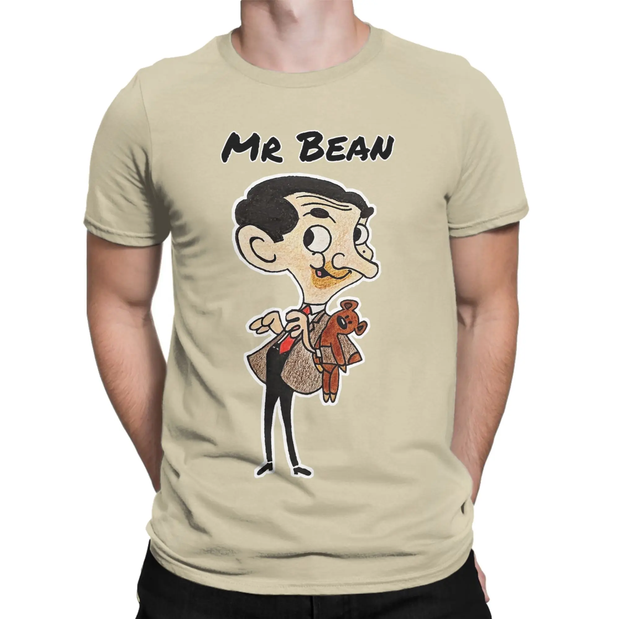 Футболка с рисунком Mr Beans, хлопковая футболка унисекс, одежда с короткими рукавами
Футболка с рисунком Mr Beans, хлопковая футболка унисекс, одежда с короткими рукавами