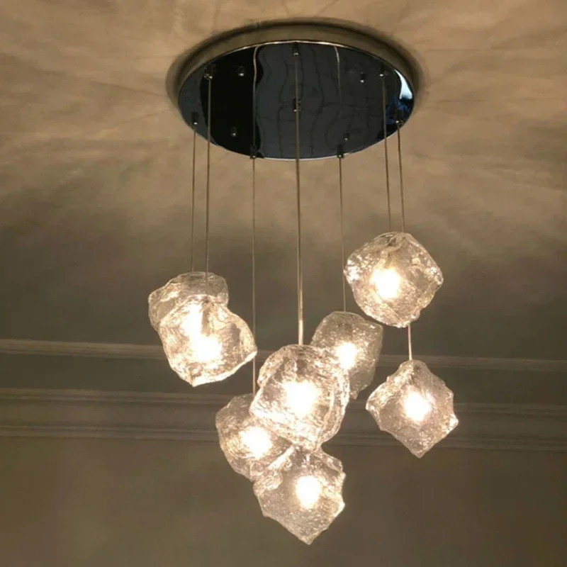 LED creative ice glass small chandelier personality decoration single head three head restaurant bar hall corridor porch light
LED creative ice glass small chandelier personality decoration single head three head restaurant bar hall corridor porch light