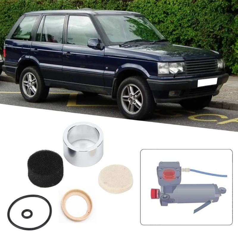 Air Suspension Compressor Piston Liner Seal Repair Fix Kit 6-Piece Air Compressor Piston Repair Kit D7YA
Air Suspension Compressor Piston Liner Seal Repair Fix Kit 6-Piece Air Compressor Piston Repair Kit D7YA