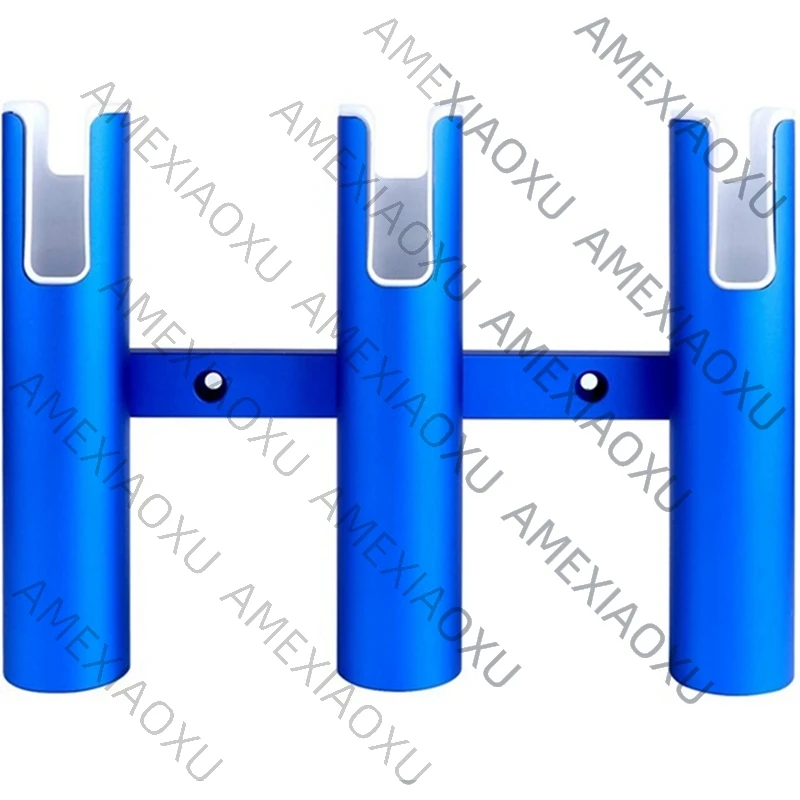 1 Piece Aluminium Fishing Rod Holder 3 Tubes Linked 3 Rod Rack Replacement Parts Accessories For Marine Yacht Boat Truck RV Blue
1 Piece Aluminium Fishing Rod Holder 3 Tubes Linked 3 Rod Rack Replacement Parts Accessories For Marine Yacht Boat Truck RV Blue