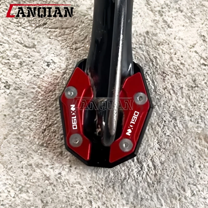For Honda NX190 CB190X 2024 2025 2026 Motorcycle Accessories Kickstand Extension Foot Side Stand Enlarger Pad nx190 nx 190 Parts
For Honda NX190 CB190X 2024 2025 2026 Motorcycle Accessories Kickstand Extension Foot Side Stand Enlarger Pad nx190 nx 190 Parts