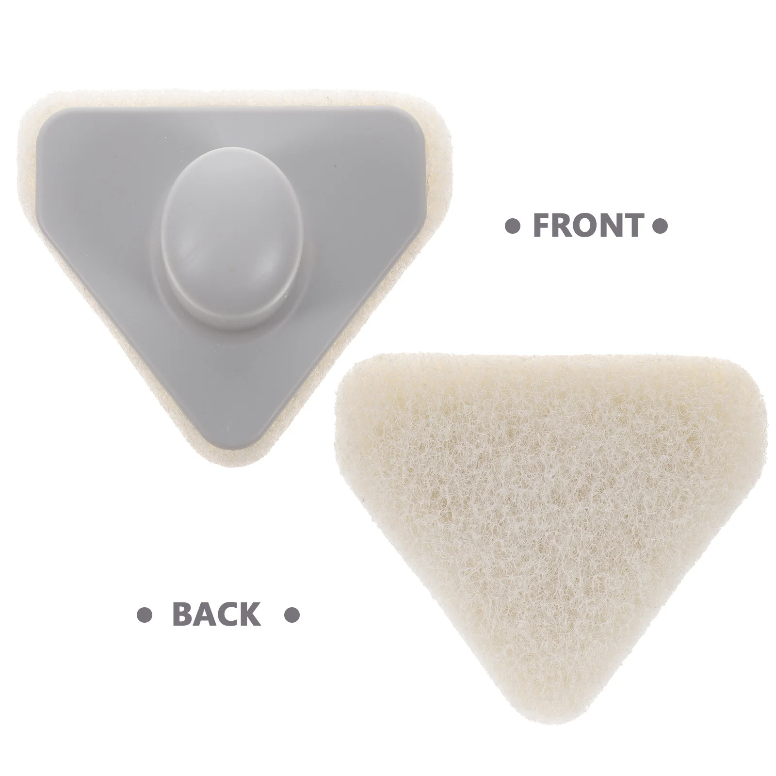 1pc Triangle Cleaning Sponge Pad Plastic Handle Scrubber For Kitchen Bathroom Sink Oven Bathtub Non-Scratch Scouring Pad
1pc Triangle Cleaning Sponge Pad Plastic Handle Scrubber For Kitchen Bathroom Sink Oven Bathtub Non-Scratch Scouring Pad