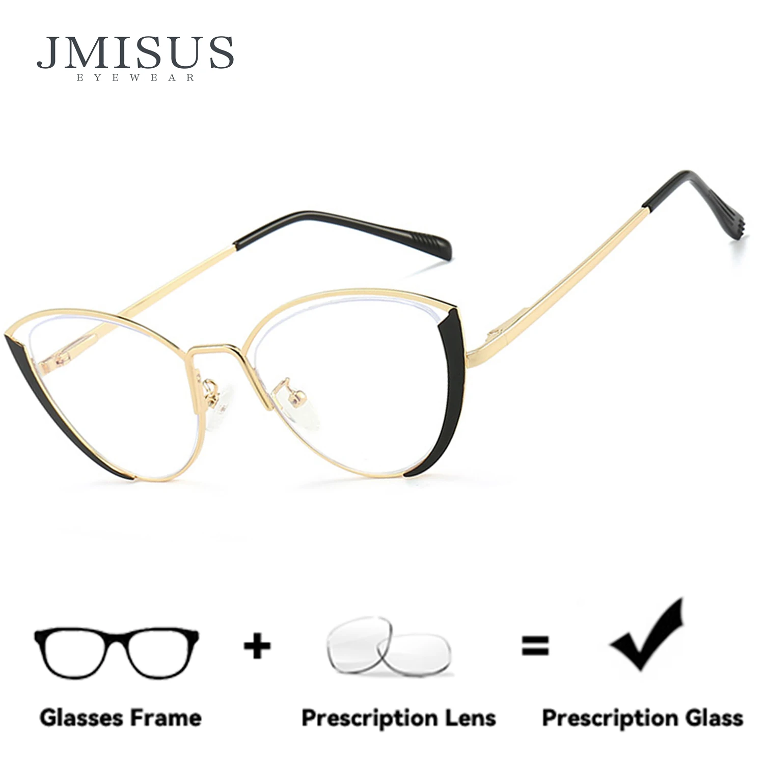 JMISUS Fashion Cat Eye Prescription Glasses Women Butterfly Anti-Blue Light Photochromic Brown Optical Eyewear
JMISUS Fashion Cat Eye Prescription Glasses Women Butterfly Anti-Blue Light Photochromic Brown Optical Eyewear