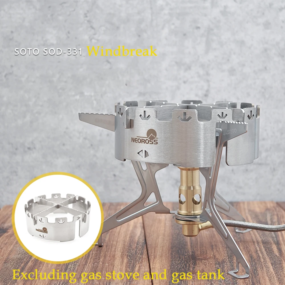 Camping Equipment Accessories for SOTO SOD-331 Split Type Gas Stove Suitable for Stainless Steel Windproof Ring Outdoor New
Camping Equipment Accessories for SOTO SOD-331 Split Type Gas Stove Suitable for Stainless Steel Windproof Ring Outdoor New