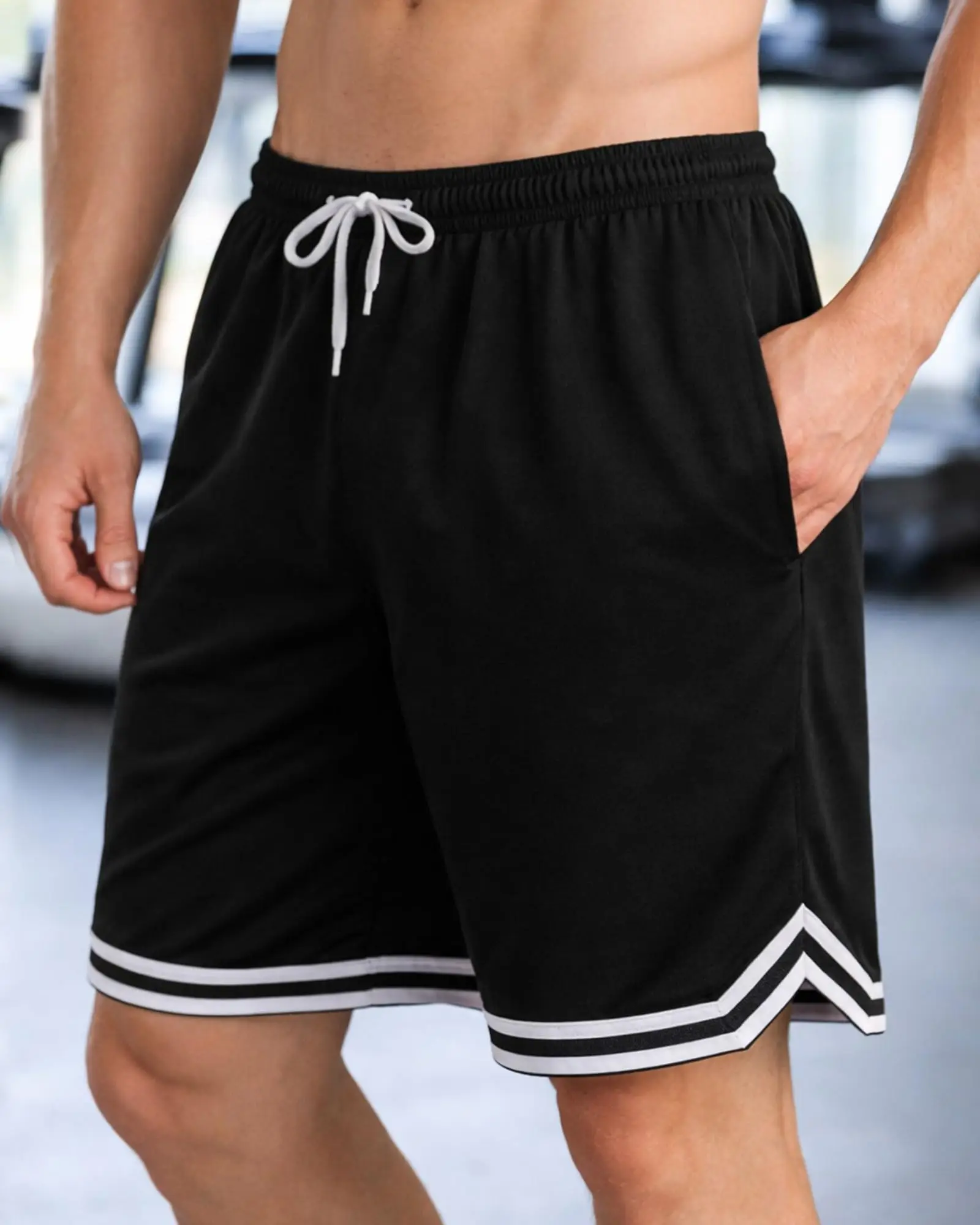 Men's Basketball Shorts Running Athletic Workout Shorts Breathable Gym Shorts with Pockets Quick Dry and Loose Fit
Men's Basketball Shorts Running Athletic Workout Shorts Breathable Gym Shorts with Pockets Quick Dry and Loose Fit