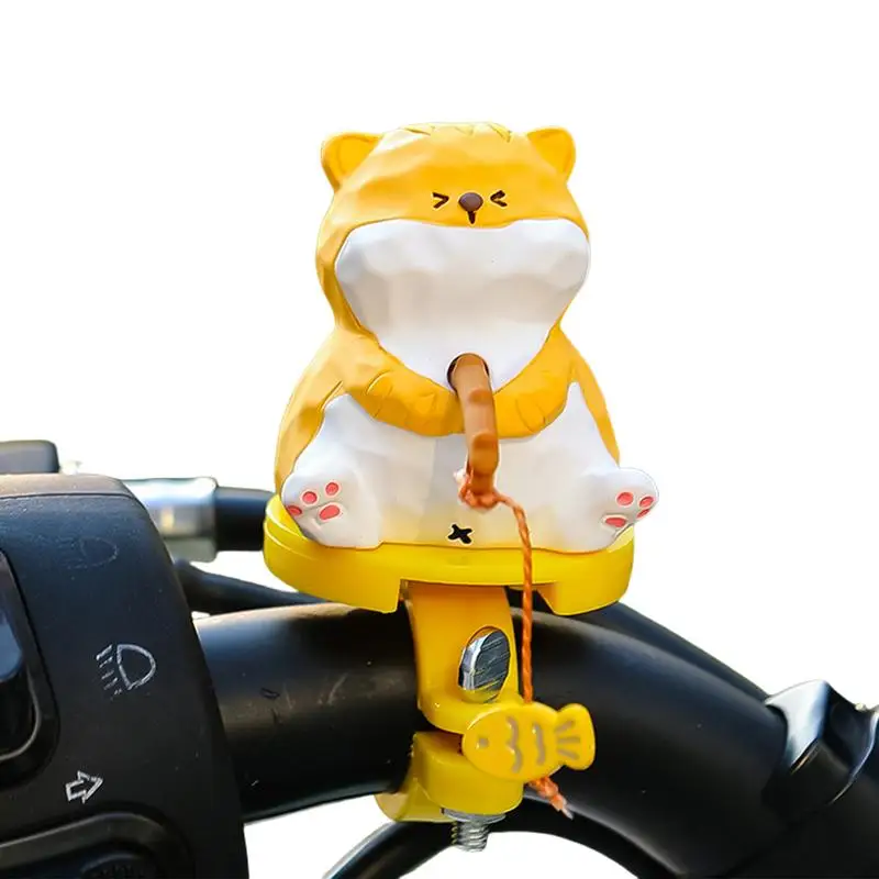 Cartoon Fishing Cat Ornament Cycling Handlebar Figurine Motorbike Handlebar Decoration Ornaments For Motorcycles Bikes 
Cartoon Fishing Cat Ornament Cycling Handlebar Figurine Motorbike Handlebar Decoration Ornaments For Motorcycles Bikes