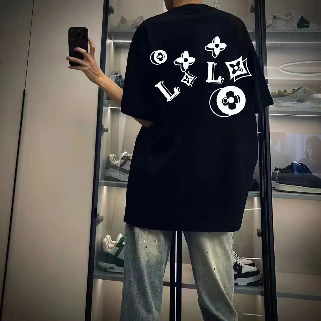 2026-2027 High-Quality Men's Summer New Thickened Cotton Short Sleeve T-Shirt with Premium Printed Design Trendy Brand
2026-2027 High-Quality Men's Summer New Thickened Cotton Short Sleeve T-Shirt with Premium Printed Design Trendy Brand