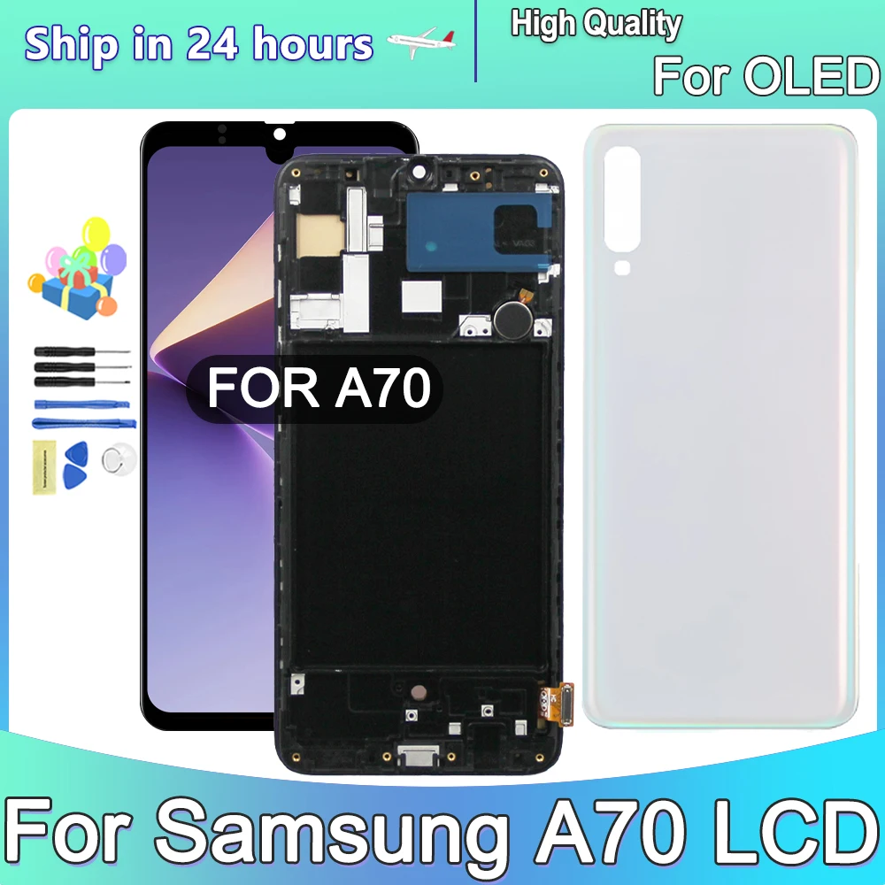 OLED For Samsung A70 LCD Display Touch Screen Digitizer Assembly A705 A705F Display Replacement For A70 Lcd Screen
OLED For Samsung A70 LCD Display Touch Screen Digitizer Assembly A705 A705F Display Replacement For A70 Lcd Screen