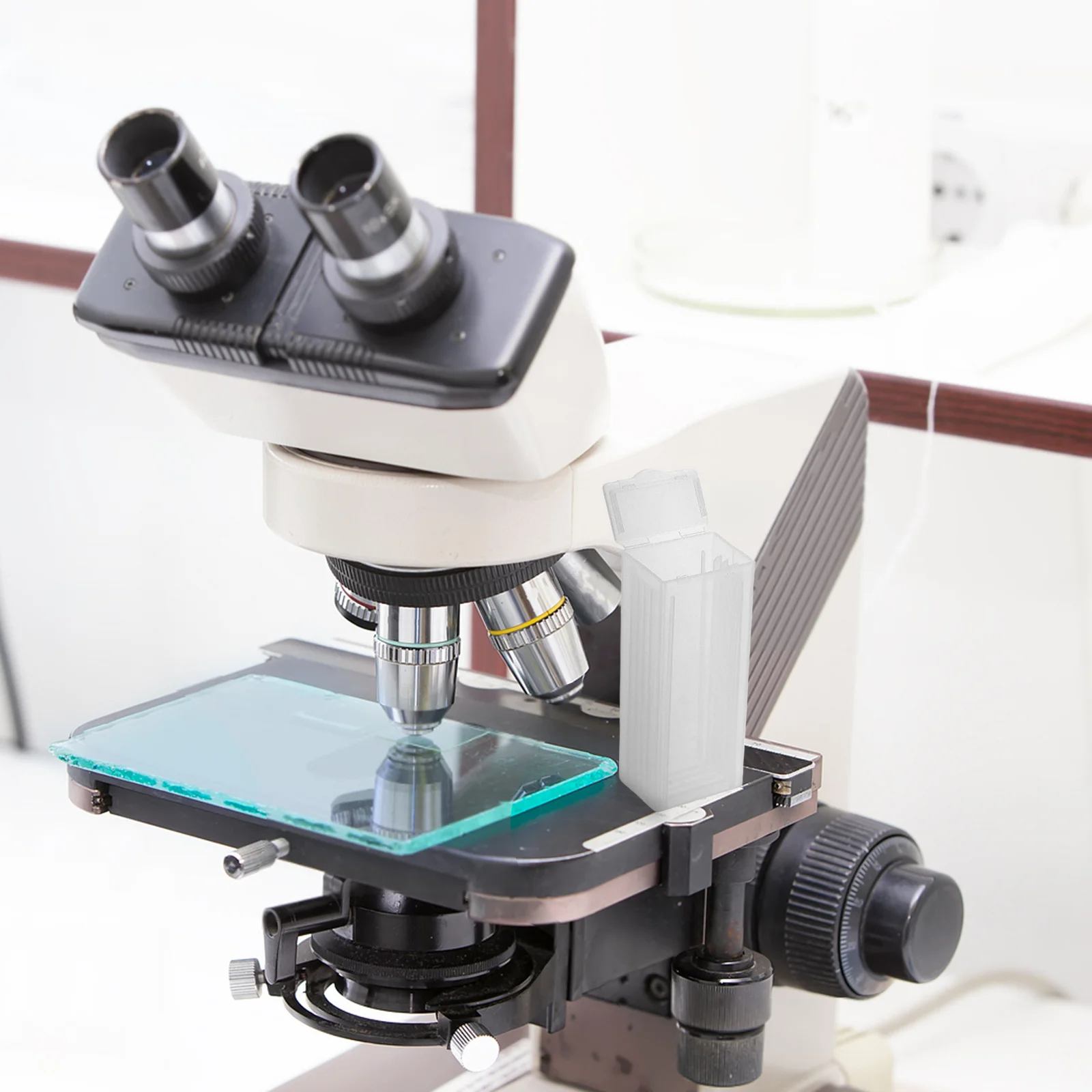 10pcs Pathology Storage Box Clear Plastic 5-Slide Capacity Microscope Slide Holder Lab Use Durable Slide Storage Container
10pcs Pathology Storage Box Clear Plastic 5-Slide Capacity Microscope Slide Holder Lab Use Durable Slide Storage Container