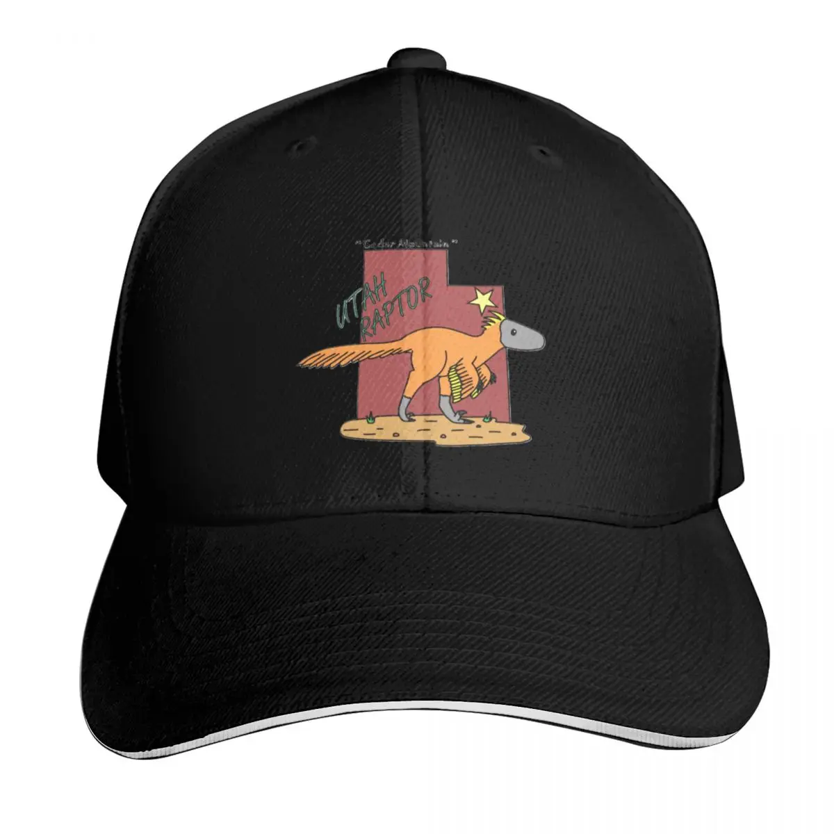Utahraptor Cedar Mountain Baseball Cap Christmas Hat Sun Hat For Children Designer Hat foam party Men Caps Women's
Utahraptor Cedar Mountain Baseball Cap Christmas Hat Sun Hat For Children Designer Hat foam party Men Caps Women's