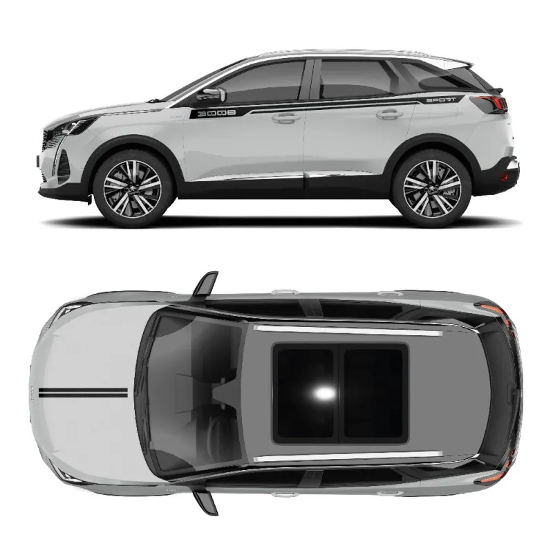 Car Vinyl stickers body hood exterior decoration customization fashionable sports decals For Peugeot 3008
Car Vinyl stickers body hood exterior decoration customization fashionable sports decals For Peugeot 3008