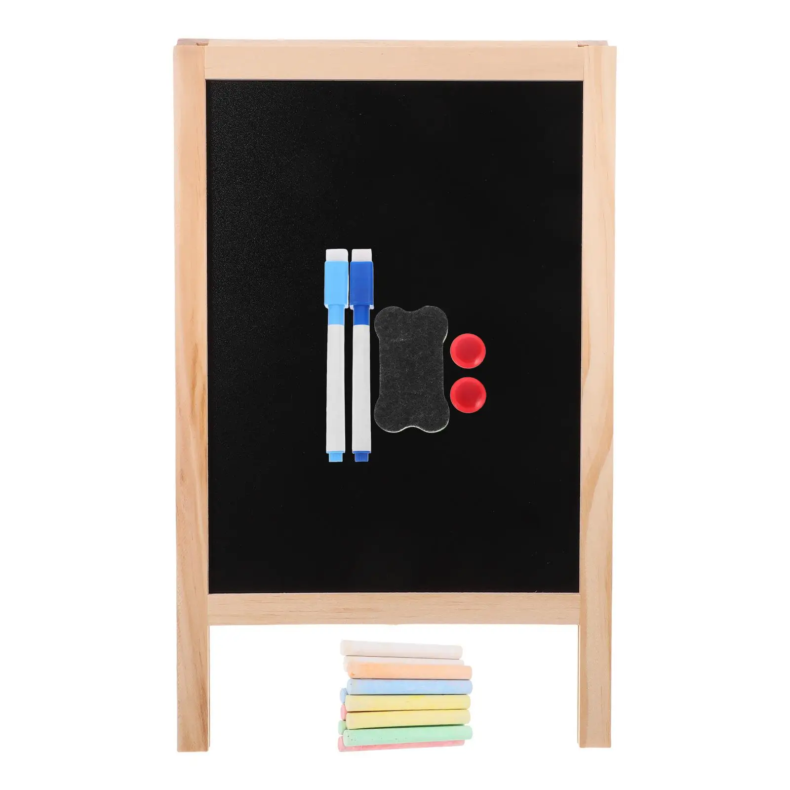 Double Sided Wooden Message 25x40cm Black White Kids Writing Pad Erasable Drawing Board Chalk Board Sign Lightweight Compact
Double Sided Wooden Message 25x40cm Black White Kids Writing Pad Erasable Drawing Board Chalk Board Sign Lightweight Compact