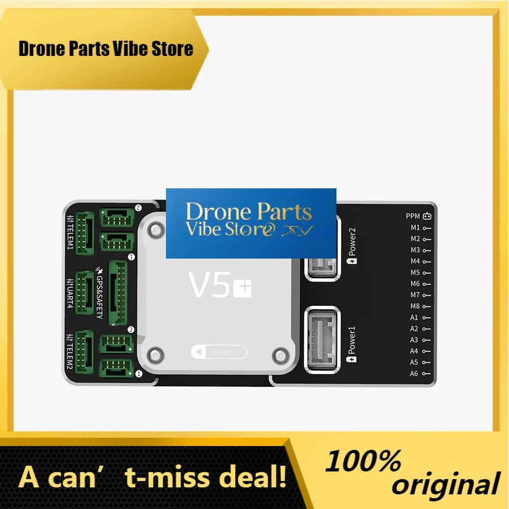 Drone PartsCUAV V5 Plus Flight Controller For Pixhawk Multi Rotor Fixed Wing VTOL APM PX4 Open Source FPV Drone Autopilot System
Drone PartsCUAV V5 Plus Flight Controller For Pixhawk Multi Rotor Fixed Wing VTOL APM PX4 Open Source FPV Drone Autopilot System