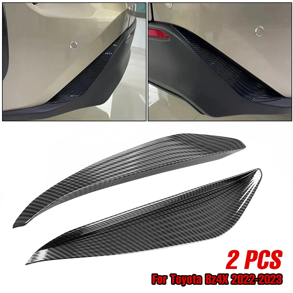2 PCS Car Carbon Fiber Rear Fog Lamp Eyebrow Wind Knife Fog Light Lamp Eyelid Blade Trim Cover Sticker For Toyota Bz4X 2022 2023
2 PCS Car Carbon Fiber Rear Fog Lamp Eyebrow Wind Knife Fog Light Lamp Eyelid Blade Trim Cover Sticker For Toyota Bz4X 2022 2023