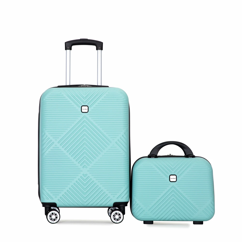 2Piece Luggage Sets ABS Lightweight Suitcase, Spinner Wheels,Spacious and Tidy Inner Storage Space, Adjustable Pull Rod
2Piece Luggage Sets ABS Lightweight Suitcase, Spinner Wheels,Spacious and Tidy Inner Storage Space, Adjustable Pull Rod