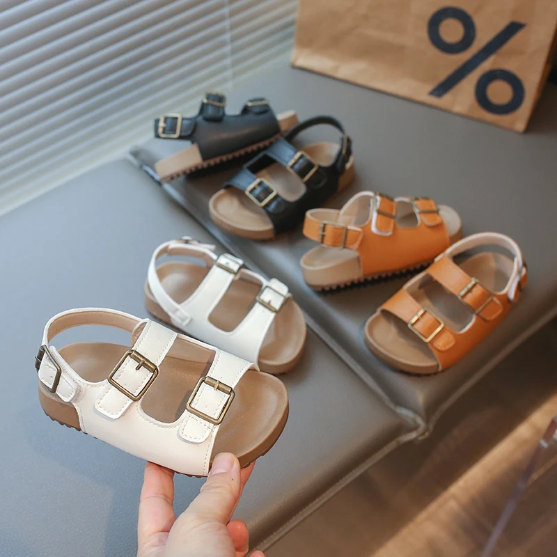 Детские сандалии для девочек и мальчиков, пляжная обувь, летние повседневные туфли для детей, удобные нескользящие сандалии с мягкой подошвой для малышей
Детские сандалии для девочек и мальчиков, пляжная обувь, летние повседневные туфли для детей, удобные нескользящие сандалии с мягкой подошвой для малышей