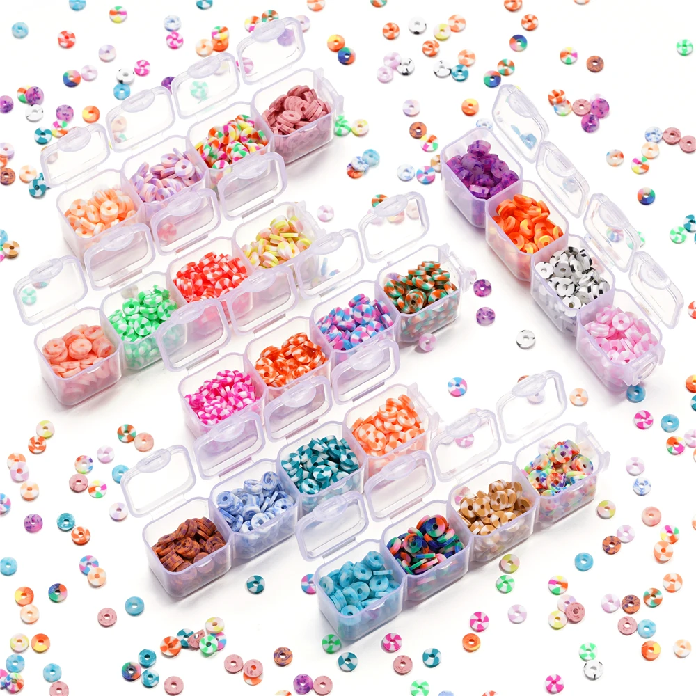 350Pcs/lot 6mm Flat Round Polymer Clay Beads Loose Spacer Beads for DIY Bracelet Necklace Earrings Jewelry Making Accessories
350Pcs/lot 6mm Flat Round Polymer Clay Beads Loose Spacer Beads for DIY Bracelet Necklace Earrings Jewelry Making Accessories