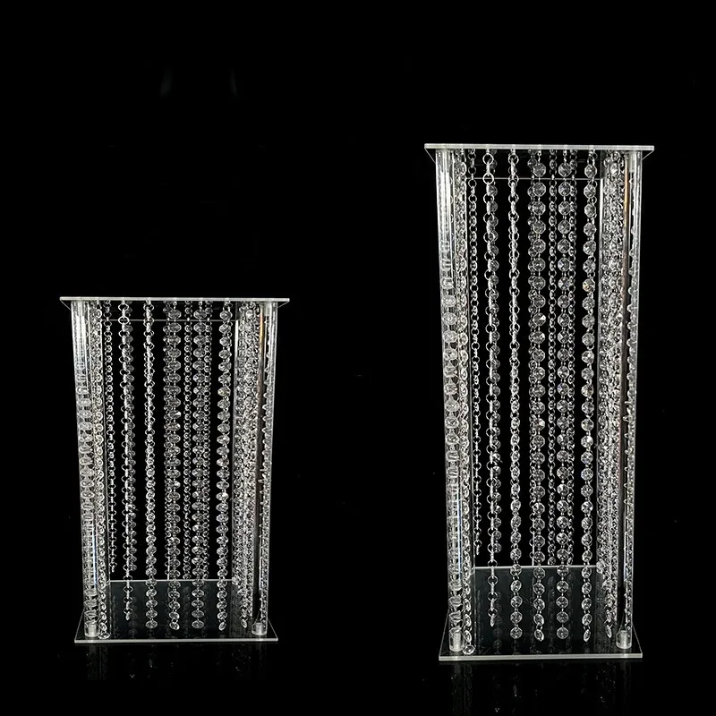 Cross-border European wedding decoration crystal acrylic road stage decoration wedding catwalk ornament main table decoration
Cross-border European wedding decoration crystal acrylic road stage decoration wedding catwalk ornament main table decoration