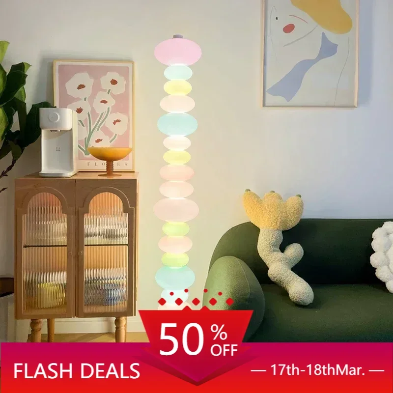 Candy String Rainbow Floor Lamp Creative Macaron Girl Bedroom Desk Lamp Glass Living Room Sofa Side Atmosphere Floor Lamp
Candy String Rainbow Floor Lamp Creative Macaron Girl Bedroom Desk Lamp Glass Living Room Sofa Side Atmosphere Floor Lamp