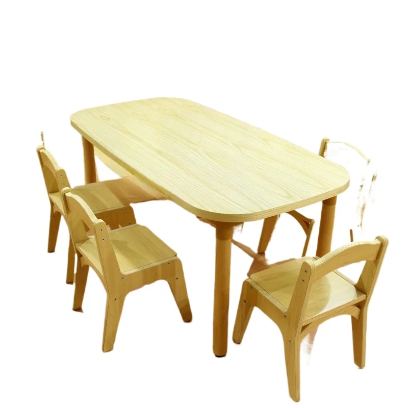 Complete set of kindergarten early education children's learning tables and chairs
Complete set of kindergarten early education children's learning tables and chairs