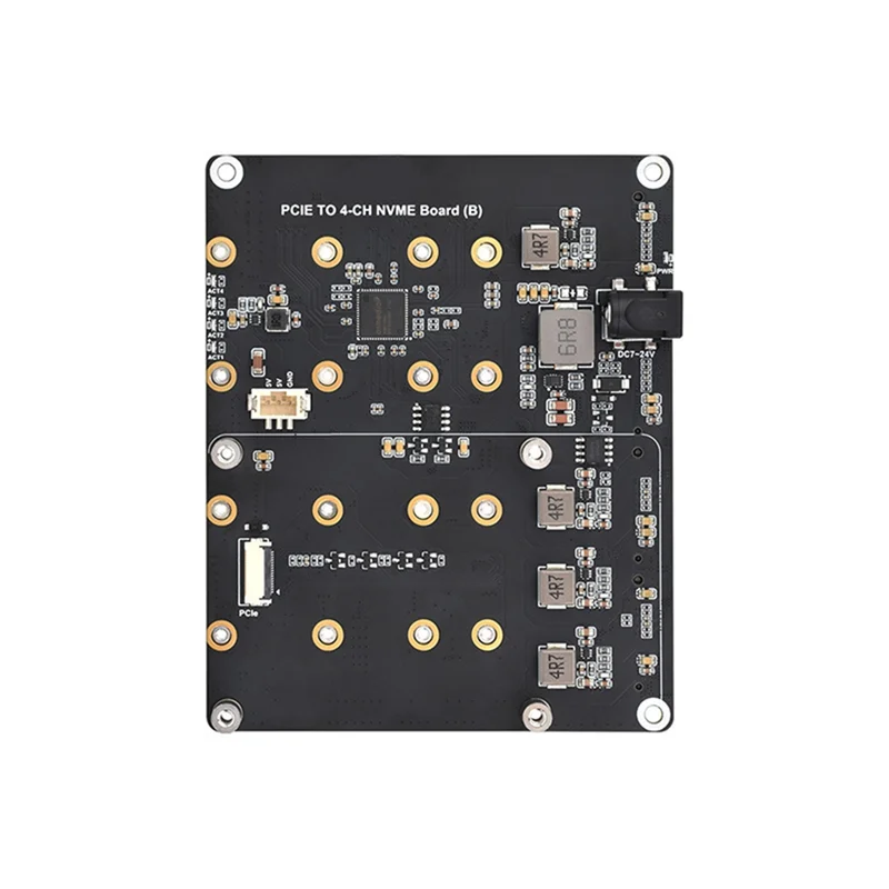 Плата адаптера для Raspberry Pi 5 Pcie To4-CH M.2 Nvme, совместимая с жесткими дисками 2280/2260/2242/2230 M.2, вилка стандарта США
Плата адаптера для Raspberry Pi 5 Pcie To4-CH M.2 Nvme, совместимая с жесткими дисками 2280/2260/2242/2230 M.2, вилка стандарта США