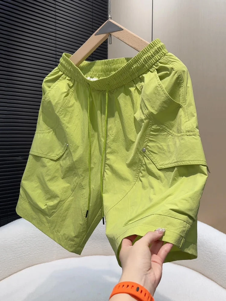 2026 New Men's Workwear Shorts Summer Thin Loose Large Pocket Beach Outdoor Versatile Quick Dry Five-Quarter Length Pants
2026 New Men's Workwear Shorts Summer Thin Loose Large Pocket Beach Outdoor Versatile Quick Dry Five-Quarter Length Pants