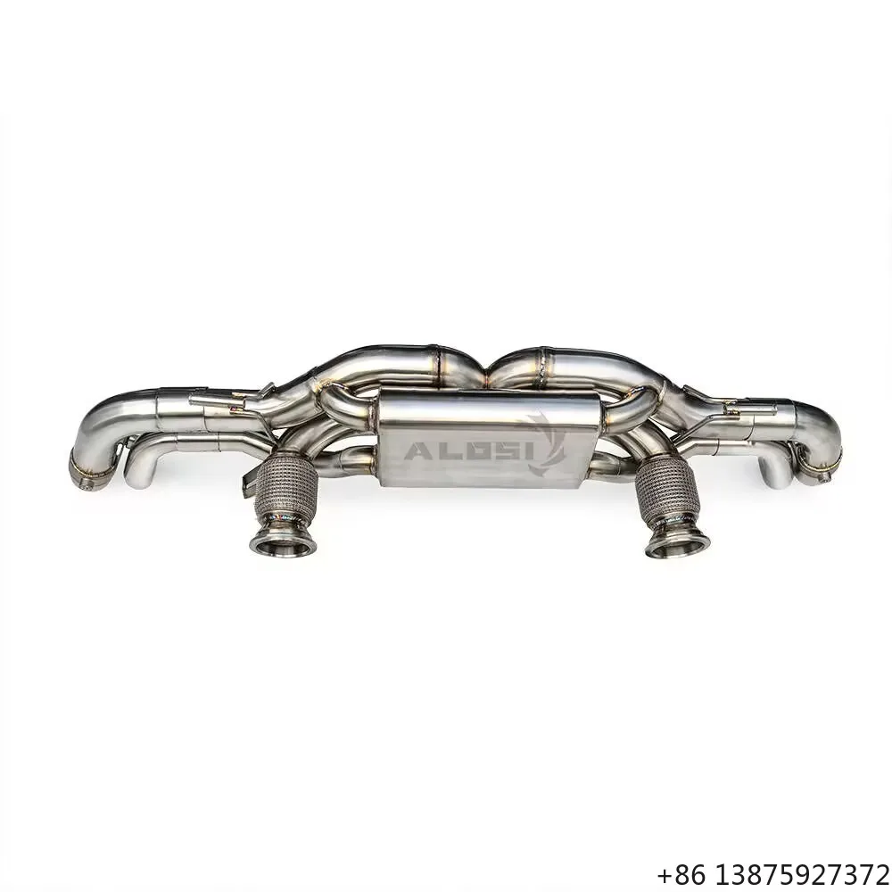 Vacuum Valve Cat-Back System for R8 V10 5.2L 2015-2023 SS304 Stainless Steel Exhaust with Active Sound Control
Vacuum Valve Cat-Back System for R8 V10 5.2L 2015-2023 SS304 Stainless Steel Exhaust with Active Sound Control