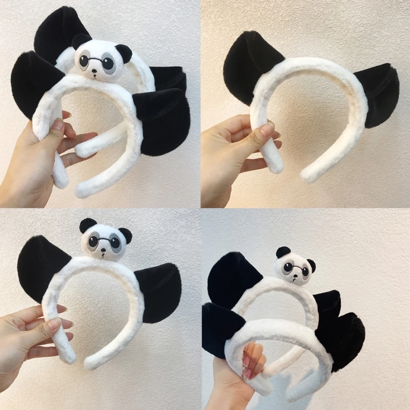 652F Lovely Plush Hair Hoop Animal Panda Ears Headwear Furry Headband Cute Headpiece Anime Fancy Dress Cosplay Accessories
652F Lovely Plush Hair Hoop Animal Panda Ears Headwear Furry Headband Cute Headpiece Anime Fancy Dress Cosplay Accessories