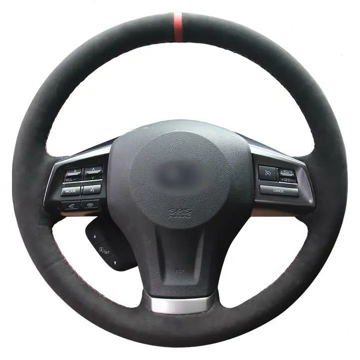 DIY Hand-Sewn Anti slip Breathable Suede Steering Wheel Cover Wrap for Subaru Legacy Outback Car Interior Accessories
DIY Hand-Sewn Anti slip Breathable Suede Steering Wheel Cover Wrap for Subaru Legacy Outback Car Interior Accessories
