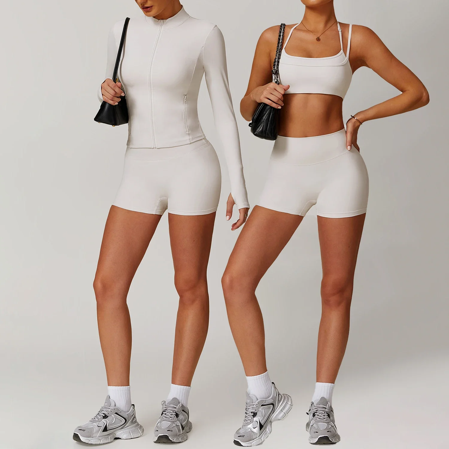 Cloud Sense Tight Shorts Yoga Set 2pcs Gym Workout Quick Dry Bra Sportswear Outdoor Training Running Sports Fitness Clothing Set
Cloud Sense Tight Shorts Yoga Set 2pcs Gym Workout Quick Dry Bra Sportswear Outdoor Training Running Sports Fitness Clothing Set