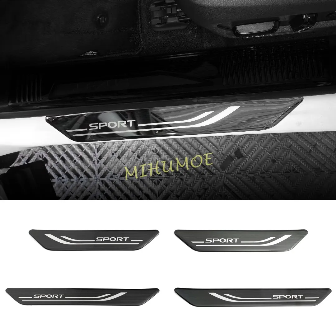 4 шт. наклейка на порог автомобиля для Lexus RX RX350 RX350h RX450h + RX500h, внешние детали с защитой от царапин, черные
4 шт. наклейка на порог автомобиля для Lexus RX RX350 RX350h RX450h + RX500h, внешние детали с защитой от царапин, черные