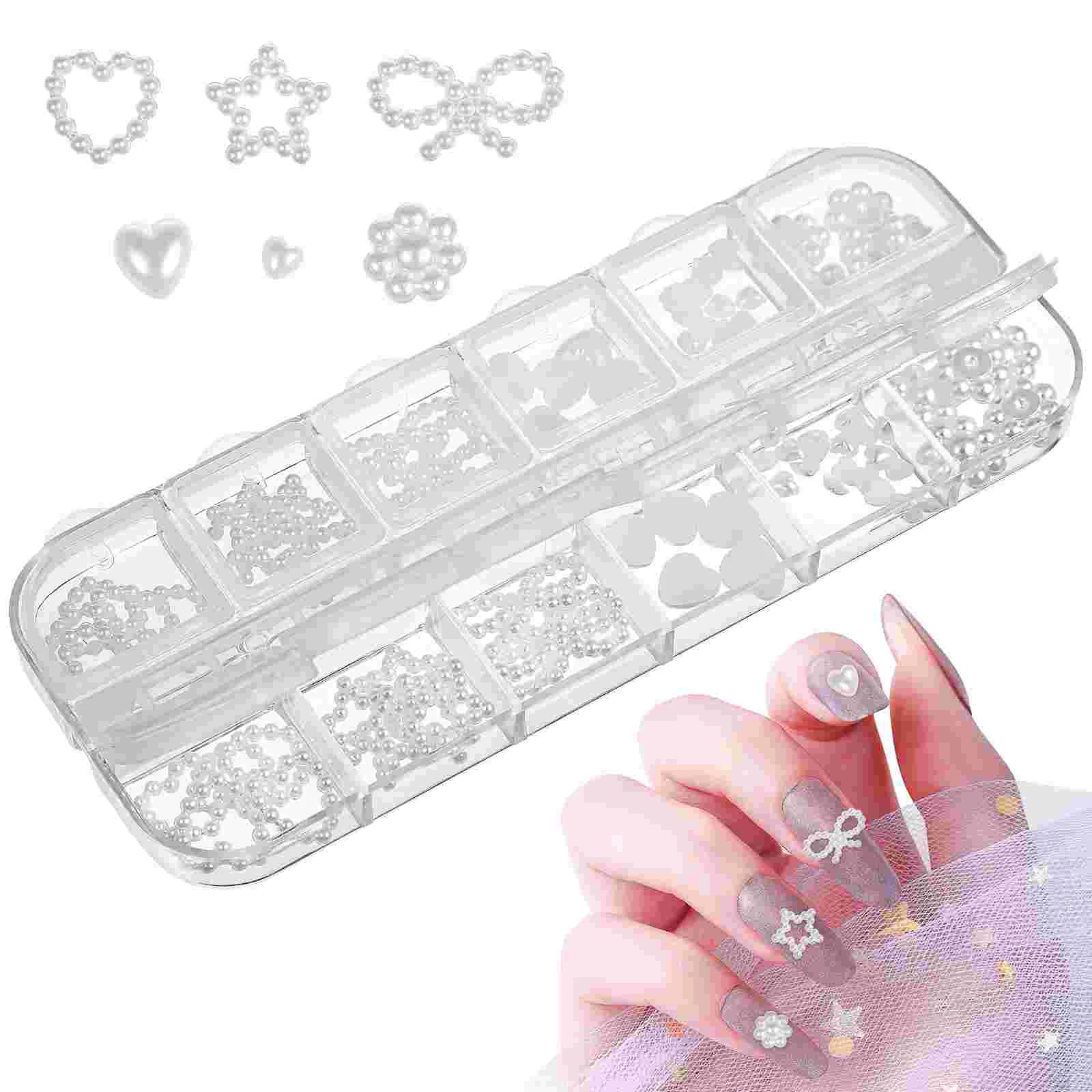 Rhinestones Nail Decoration Fake Nails Accessories Pearl False Toenails Charms
Rhinestones Nail Decoration Fake Nails Accessories Pearl False Toenails Charms