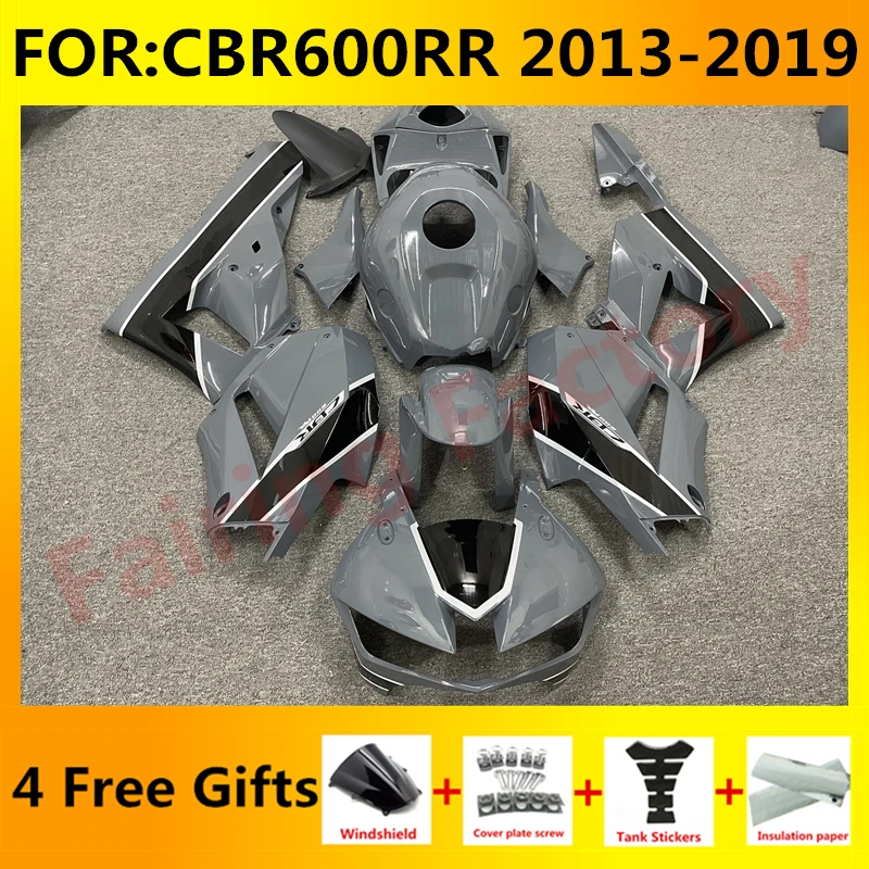 Motorcycle Whole Fairings Kit fit for CBR600RR F5 2013 2014 2015 2016 2017 2018 CBR600 RR CBR 600RR full fairing set grey black
Motorcycle Whole Fairings Kit fit for CBR600RR F5 2013 2014 2015 2016 2017 2018 CBR600 RR CBR 600RR full fairing set grey black