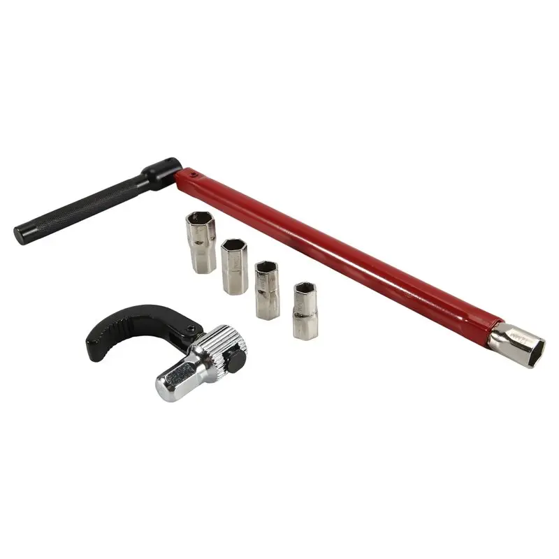 [NEW!A08R】 Faucet Wrench Carbon Steel Plumber Socket Wrench With 5 Sockets And 1 Chuck Tap Back Nut Wrench Kitchen Sink Keys
[NEW!A08R】 Faucet Wrench Carbon Steel Plumber Socket Wrench With 5 Sockets And 1 Chuck Tap Back Nut Wrench Kitchen Sink Keys
