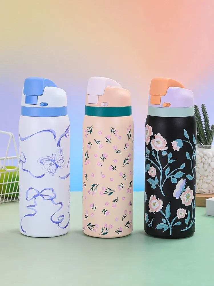 Hot Selling 304 Stainless Steel Insulated Bottle Fashionable Cartoon Pattern Sports Kettle Large Capacity Portable Handheld Cup
Hot Selling 304 Stainless Steel Insulated Bottle Fashionable Cartoon Pattern Sports Kettle Large Capacity Portable Handheld Cup