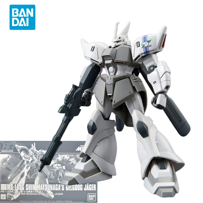 Bandai Genuine GUNDAM HGUC 1/144 MS-14JG SHIN MATSUNAGA'S GELGOOG JAGER Anime Action Figure Model Toys Gifts For Children
Bandai Genuine GUNDAM HGUC 1/144 MS-14JG SHIN MATSUNAGA'S GELGOOG JAGER Anime Action Figure Model Toys Gifts For Children