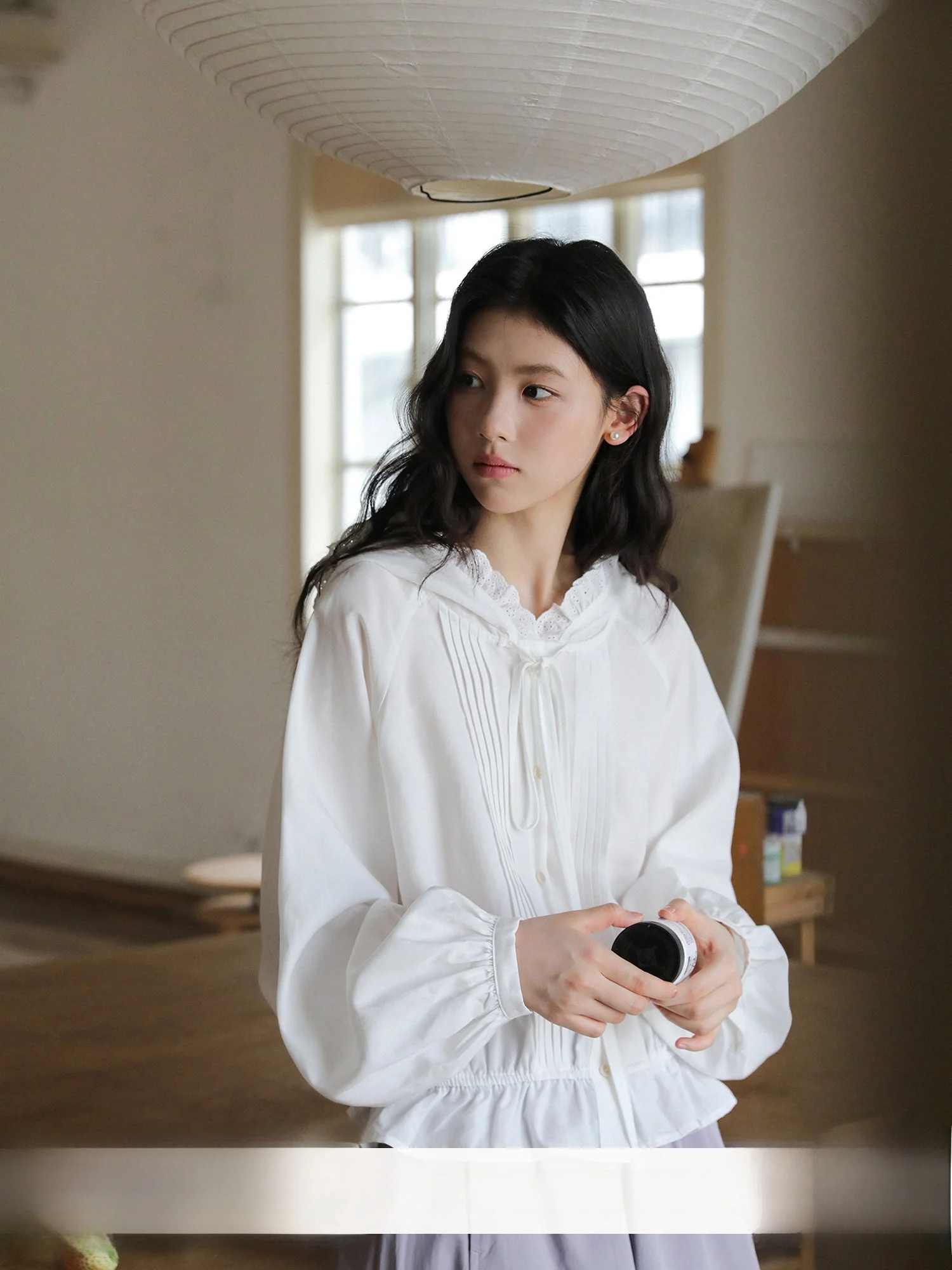 White Windmill Hat Linen Shirt Jacket Women Spring Long Sleeve Good Design Sense Comfortable Breathable Skin-Fri...
White Windmill Hat Linen Shirt Jacket Women Spring Long Sleeve Good Design Sense Comfortable Breathable Skin-Fri...