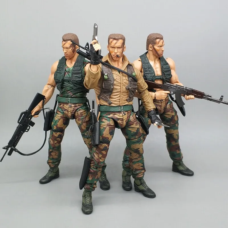 Arnold Schwarzenegger 7 Inch Moveable Action Figure Terminator Jungle Camouflage Collectible Movie Toy For Adult Collection Fans
Arnold Schwarzenegger 7 Inch Moveable Action Figure Terminator Jungle Camouflage Collectible Movie Toy For Adult Collection Fans