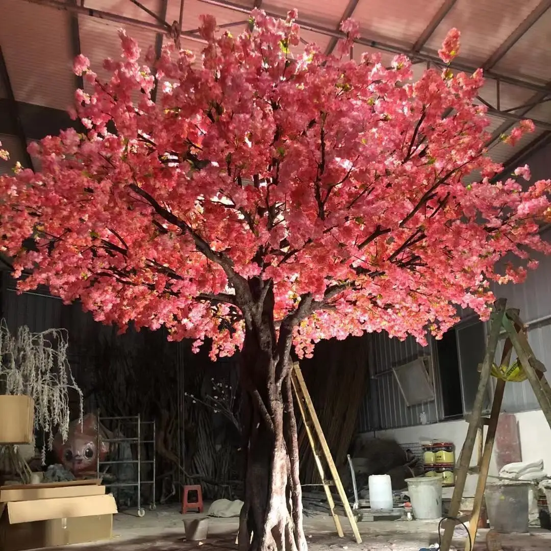 Extra Large Artificial Cherry Blossom Tree Faux Sakura Plant Eco-Friendly High Quality Customizable Size Party Landscaper Garden
Extra Large Artificial Cherry Blossom Tree Faux Sakura Plant Eco-Friendly High Quality Customizable Size Party Landscaper Garden