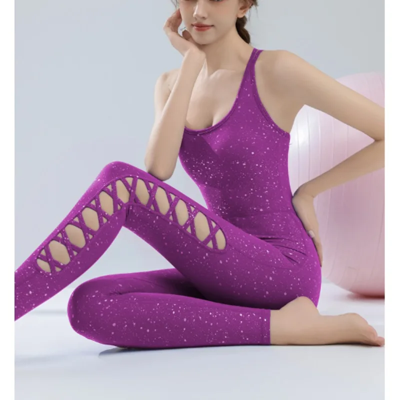 Women's Silver Sparkling Pilates Jumpsuit Hollow out One-Piece Nude Fitness Casual Wear for Women
Women's Silver Sparkling Pilates Jumpsuit Hollow out One-Piece Nude Fitness Casual Wear for Women