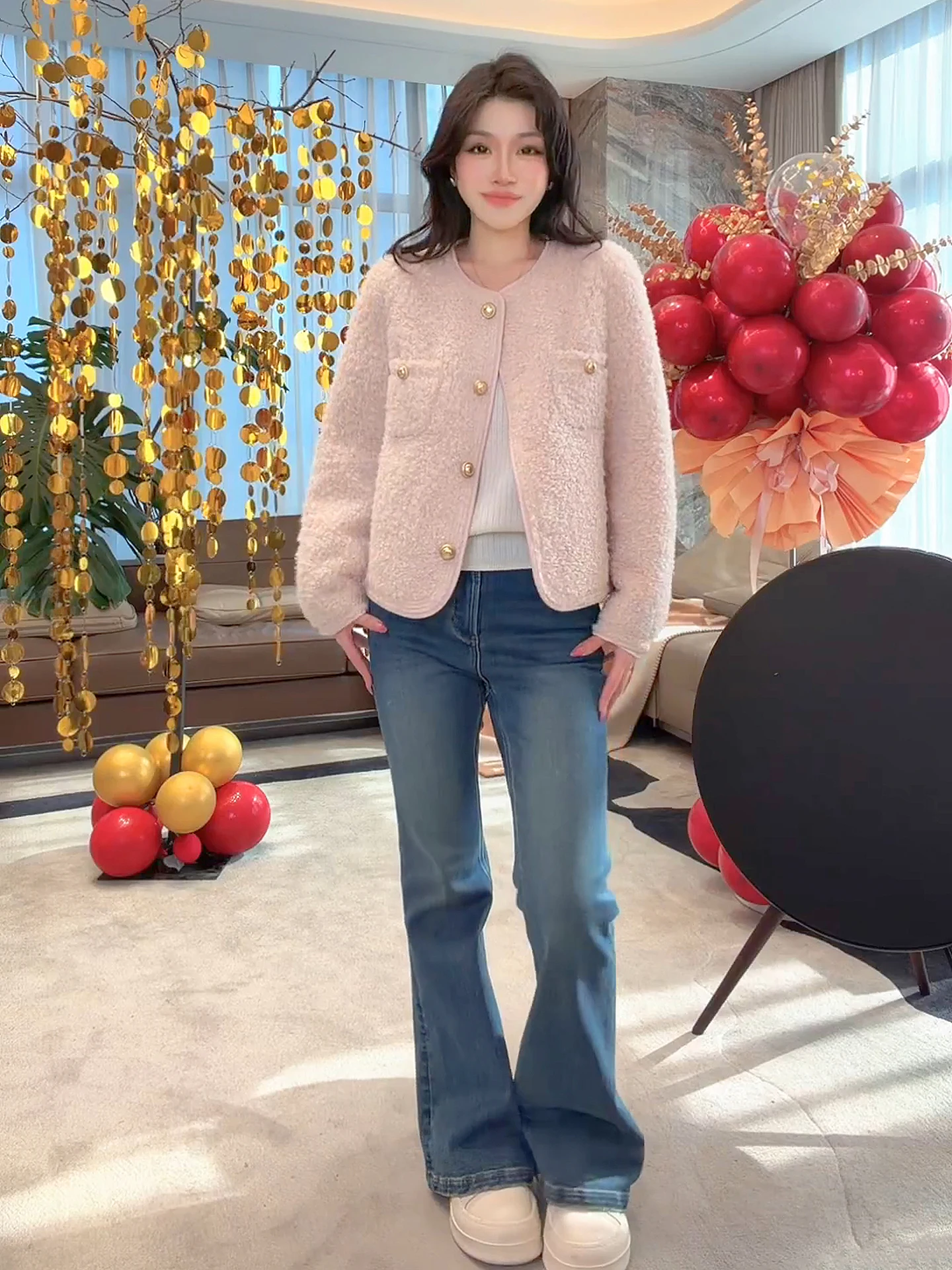 Женские джинсы-буткат с высокой талией на флисовой подкладке, утепленные, стройнящие, модные, из хлопка, эластичные, зимние
Женские джинсы-буткат с высокой талией на флисовой подкладке, утепленные, стройнящие, модные, из хлопка, эластичные, зимние