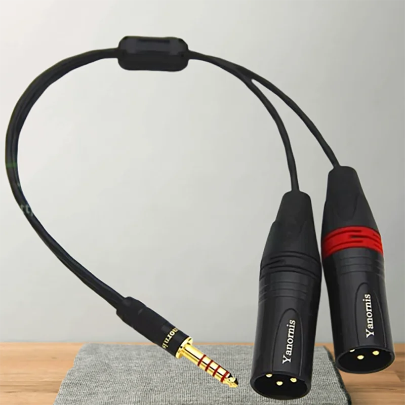 Premium 4.4mm Balanced to Dual XLR3 Adapter Cable for Sony Walkman PHA/WM/ZX Series
Premium 4.4mm Balanced to Dual XLR3 Adapter Cable for Sony Walkman PHA/WM/ZX Series