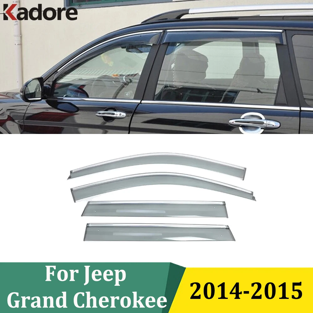 For Jeep Grand Cherokee 2014 2015 Window Visor Door Rain Sun Shield Side Windows Cover Trim Car Styling Accessories
For Jeep Grand Cherokee 2014 2015 Window Visor Door Rain Sun Shield Side Windows Cover Trim Car Styling Accessories