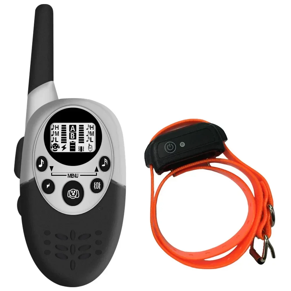 1000M-Water Proof Dog Training Collar Rechargeable Anti Barking Control Sound Reminding Vibration Shock Receiver - Black, Orange
1000M-Water Proof Dog Training Collar Rechargeable Anti Barking Control Sound Reminding Vibration Shock Receiver - Black, Orange
