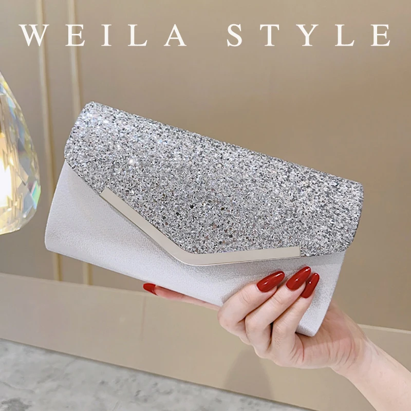 Light luxury multi-color glitter flower rhinestone all-match party clutch bag, banquet handbag, temperament socialite bride bag.
Light luxury multi-color glitter flower rhinestone all-match party clutch bag, banquet handbag, temperament socialite bride bag.