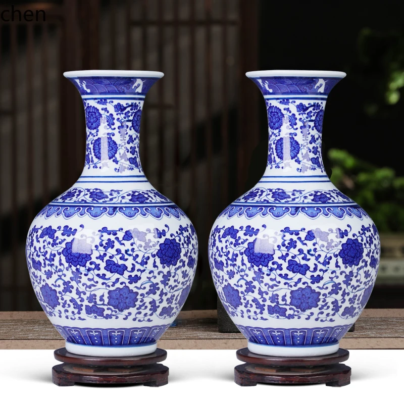 ZML ceramics vase ceramic ornament home living room large bogu frame decoration
ZML ceramics vase ceramic ornament home living room large bogu frame decoration