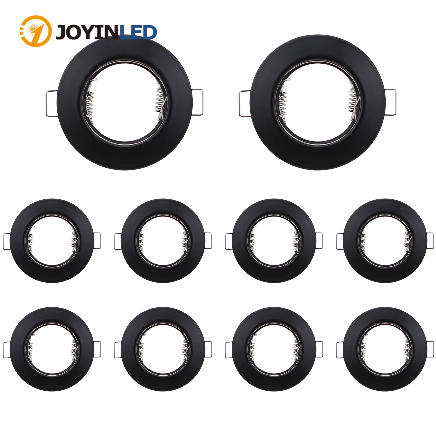 1/10PCS Recessed Light Frames Ceiling Mount Recessed Spotlights LED Halogen GU10 MR16 Bulb Holder Black Chrome Round Downlights
1/10PCS Recessed Light Frames Ceiling Mount Recessed Spotlights LED Halogen GU10 MR16 Bulb Holder Black Chrome Round Downlights