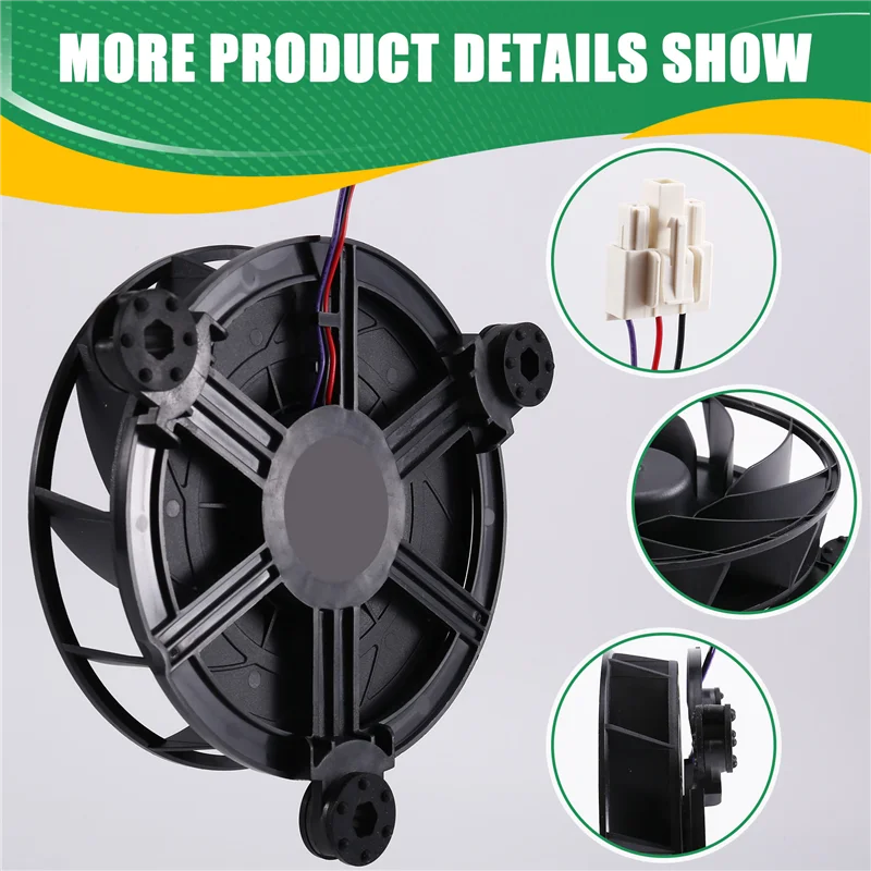 【People Favorite】Refrigerator Cooling Fan For Nidec GW12E12MS1CB-52 12V0.22A For Haier Refrigerator Refrigerator Freezer Accesso
【People Favorite】Refrigerator Cooling Fan For Nidec GW12E12MS1CB-52 12V0.22A For Haier Refrigerator Refrigerator Freezer Accesso