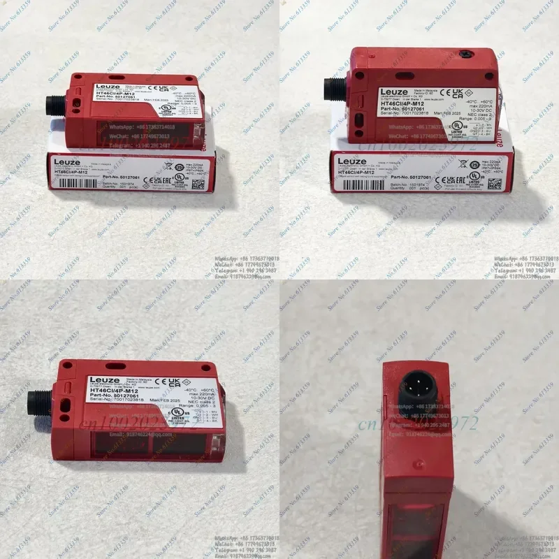 1PC 50127061 HT46CI/4P-M12 New LEUZE Photoelectric Sensor
1PC 50127061 HT46CI/4P-M12 New LEUZE Photoelectric Sensor
